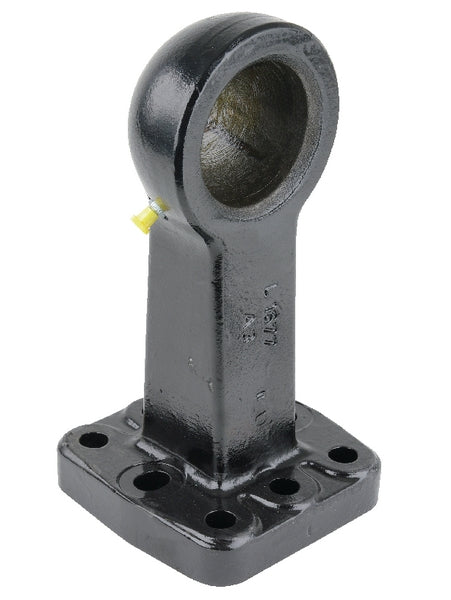 Scharmüller Zugöse mit vertikalem Flansch, Kugelkuppl. 80 mm