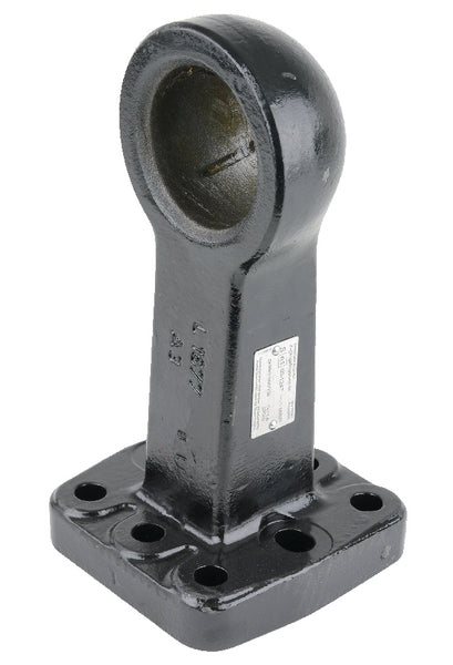 Scharmüller Zugöse mit vertikalem Flansch, Kugelkuppl. 80 mm