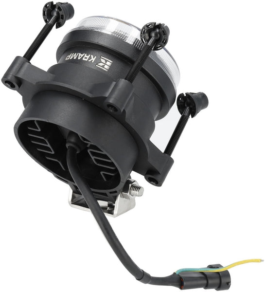Scheinwerfer LED, 25/5W, rund, 10-30V, Ø90mm, Fernlicht, Positionslicht, H9 Stecker