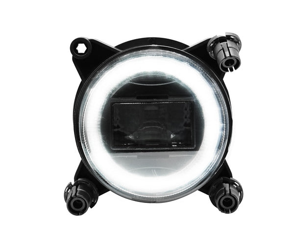Scheinwerfer LED, 25/5W, rund, 10-30V, Ø90mm, Fernlicht, Positionslicht, H9 Stecker