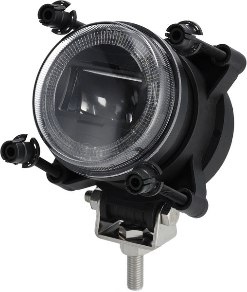 Scheinwerfer LED, 25/5W, rund, 10-30V, Ø90mm, Fernlicht, Positionslicht, H9 Stecker
