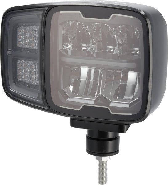 Scheinwerfer LED, rechteckig, 12/24V, 220x197.2x80.5mm, beheizt, Fern-/Abblendlicht, Anti-Schnee, rechts