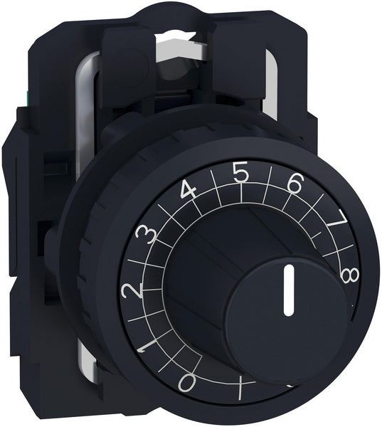 Schneider-Electric Potentiometer Knopf und fuss