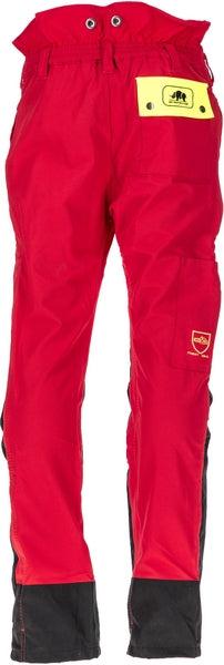 Schnittschutzhose, S 74-82cm, rot, SIP