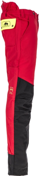 Schnittschutzhose, S 74-82cm, rot, SIP