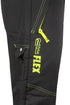 Schnittschutzhose wasserabweisend, L, Hi-Vis, schwarz, SIP