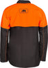 Schnittschutzjacke, orange-grau, Größe M, SIP