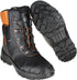 Schnittschutzstiefel, Größe 50/UK 50, Schwarz/Orange, Eco Hunter Basic, Lupriflex, 1 Paar