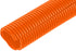 Schutzschlauch 32mm 25m flexibel gewellt, offen, orange, Preis pro Meter