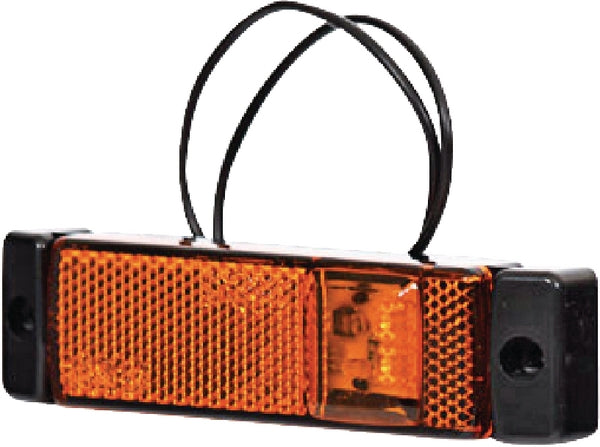 Seitenmarkierungsleuchte mit Kabelanschluss LED 12-24V passend für Universal