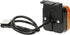 Seitenmarkierungsleuchte quadratisch mit Jaegeranschluss und Halter LED 12-24V passend für Universal