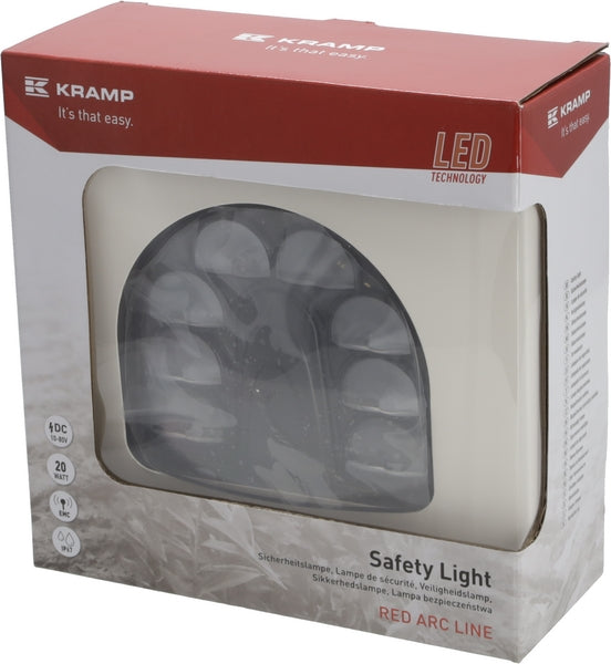 Sicherheitsleuchte, 20 W, RED ARC LINE passend für Universal
