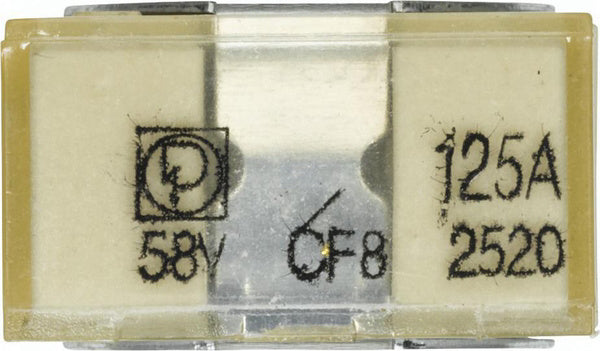 Sicherung, 125A, Beige, 23.5mm, 1Stk., Hella