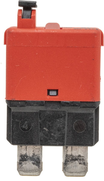 Sicherung, Manuelle thermische Rückstellung, 10A, Schwarz, 34.4mm, 1Stk., E.T.A