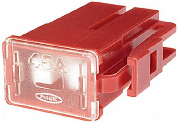 Sicherung, PAL, 45A, Rot, 15.8mm, 1Stk., Hella