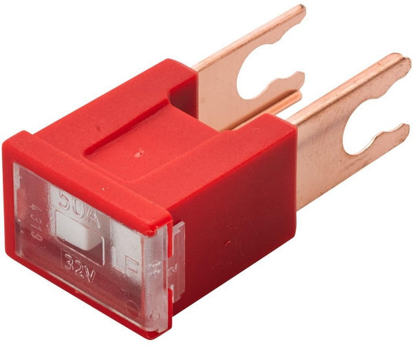 Sicherung, PAL, 50A, Rot, 15mm, 1Stk., Hella
