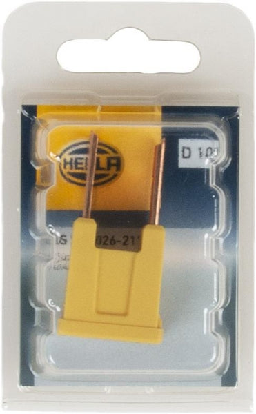 Sicherung, PAL, 60A, Bernstein, 15mm, 1Stk., Hella