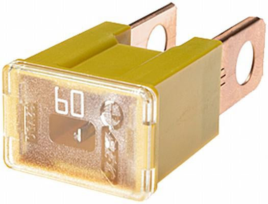 Sicherung, PAL, 60A, Bernstein, 15mm, 1Stk., Hella