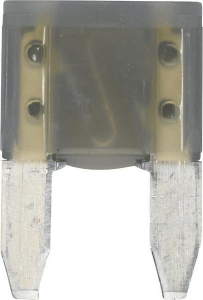 Sicherung, Stecksicherung, Mini, 2A, Grau, 10.90mm, 50Stk., Hella