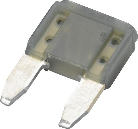 Sicherung, Stecksicherung, Mini, 2A, Grau, 10.90mm, 50Stk., Hella