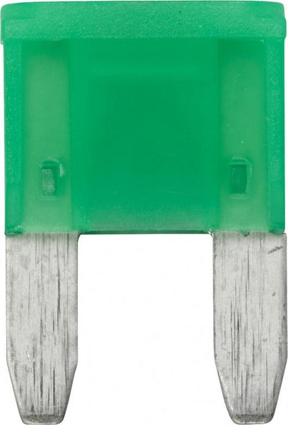 Sicherung, Stecksicherung, Mini, 30A, Grün, 16.3mm, 10Stk., Hella