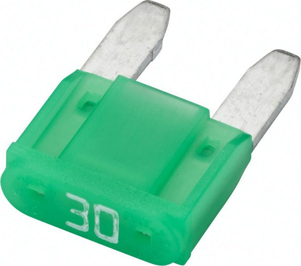 Sicherung, Stecksicherung, Mini, 30A, Grün, 16.3mm, 10Stk., Hella