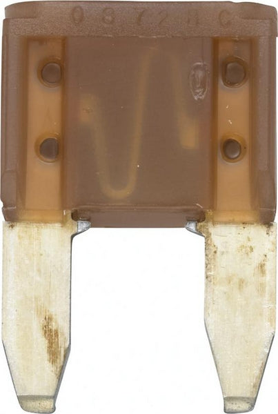 Sicherung, Stecksicherung, Mini, 5A, Braun, 10.90mm, 50Stk., Hella