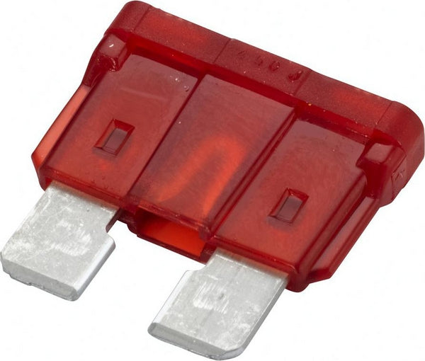 Sicherung, Stecksicherung, Standard, 10A, Rot, 18.54mm, 50Stk., Hella