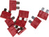 Sicherung, Stecksicherung, Standard, 10A, Rot, 19mm, 10Stk.