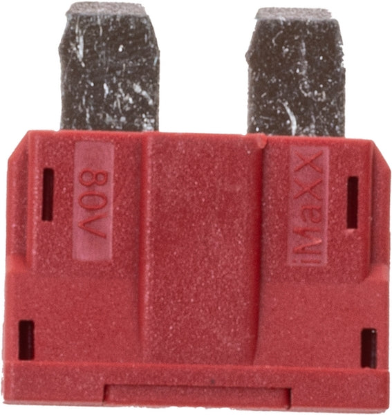 Sicherung, Stecksicherung, Standard, 10A, Rot, 19mm, 10Stk.
