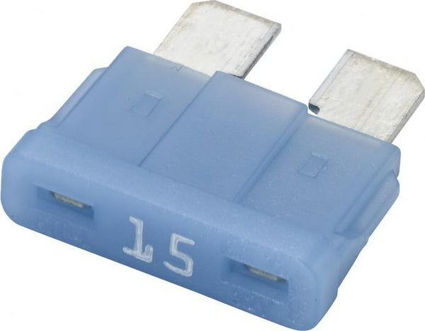 Sicherung, Stecksicherung, Standard, 15A, Blau, 18.8mm, 10Stk., Hella