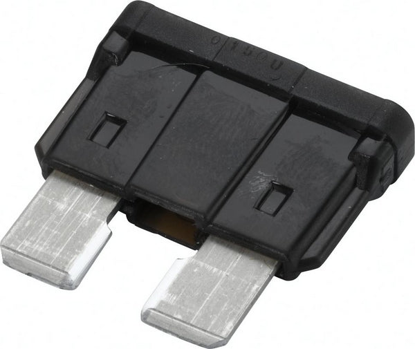 Sicherung, Stecksicherung, Standard, 1A, Schwarz, 18.54mm, 50Stk., Hella