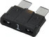 Sicherung, Stecksicherung, Standard, 1A, Schwarz, 18.54mm, 50Stk., Hella