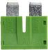 Sicherung, Stecksicherung, Standard, 30A, Grün, 19mm, 10Stk.