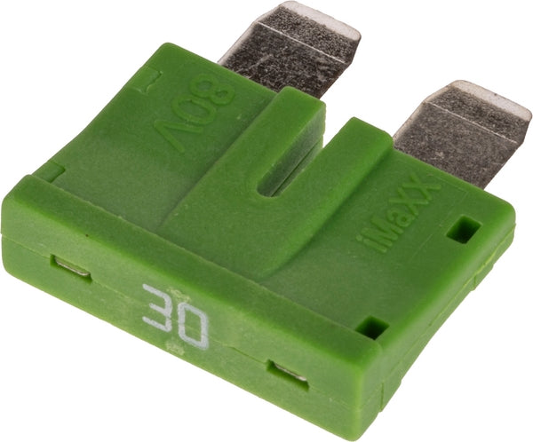 Sicherung, Stecksicherung, Standard, 30A, Grün, 19mm, 10Stk.