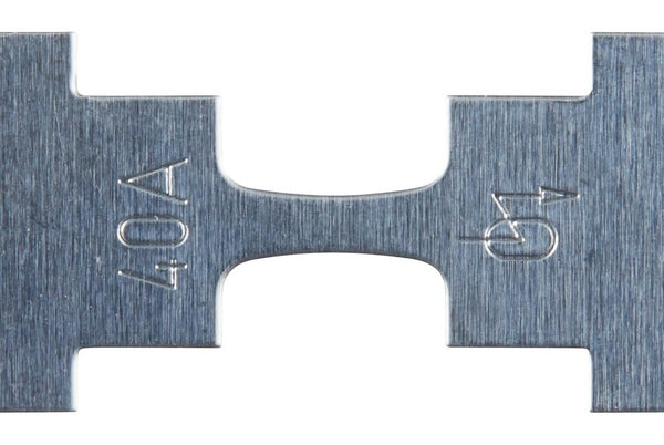 Sicherung, Streifen, 40A, Silber, 42mm, 10Stk., Hella