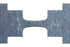 Sicherung, Streifen, 40A, Silber, 42mm, 10Stk., Hella