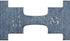 Sicherung, Streifen, 50A, Silber, 42mm, 10Stk., Hella