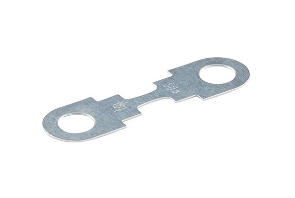 Sicherung, Streifen, 50A, Silber, 42mm, 10Stk., Hella