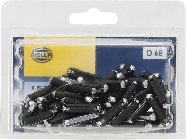 Sicherung, Torpedo, 40A, Grau, 25mm, 100Stk., Hella