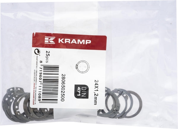 Sicherungsring außen 24x1,2mm DIN471 Stahl passend für PZ