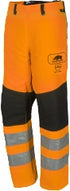 SIP Kettensägen-Chaps, Größe M. Roadrunner Flash, orange/schwarz