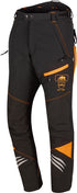 SIP Kettensägenhose, 2XL, schwarz/orange, Ninja