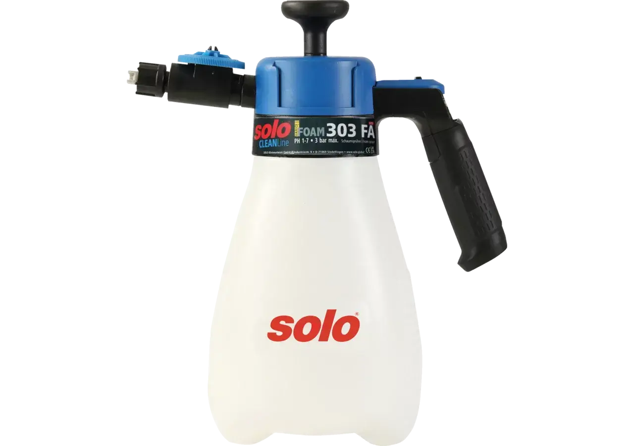 Schaumsprüher Solo 303 FA Foamer 30331 – 1,25 L Druckspritze für Reinigung und Fahrzeugpflege