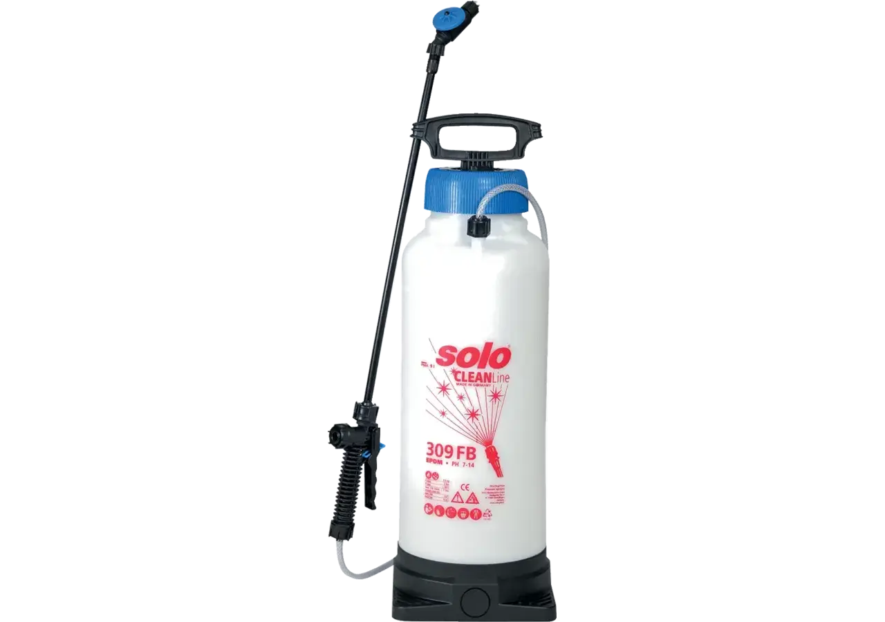 Druckspritze Solo 309 FB Foamer 30932 – 9 L Schaumsprüher für alkalische Reinigungsmittel