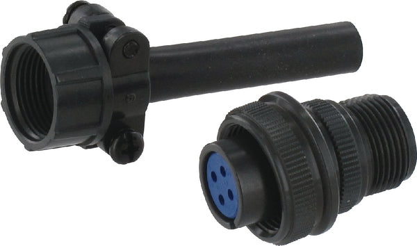 Stecker 4-polig+Zugentlastung
