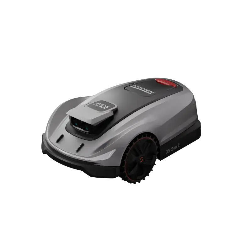 Sunseeker Elite X5 Gen2 kabelloser Mähroboter mit Allrad und AI-Navigation bis 2000 m²