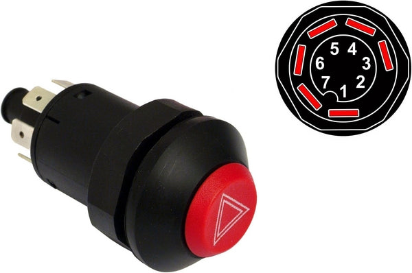 Taster Warnblinker passend für Renault