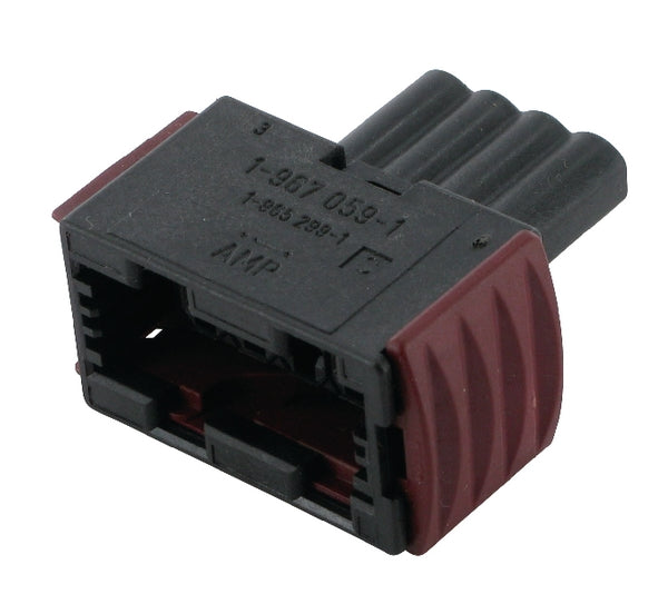 TE / AMP Steckergehäuse 4 P. Fem.JPT. schwarz