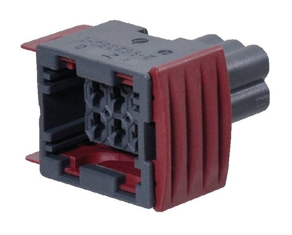 TE / AMP Steckergehäuse 6 P Female AMP-SAAB